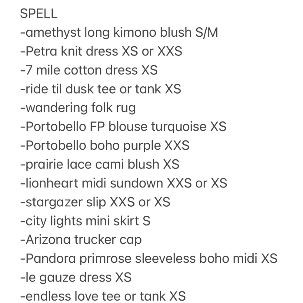 **WISH LIST** - Picture 2 of 4